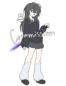 fullbody sketch w/ base color