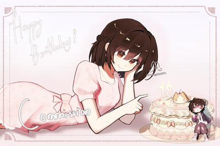 thigh up + chibi